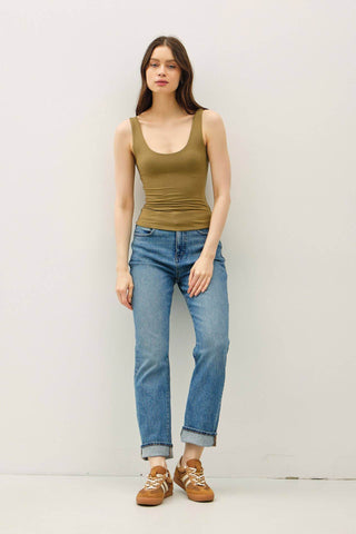 DOUBLE LINED TANKS - Just Believe Boutique