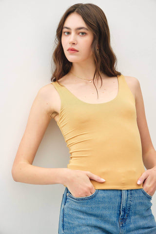 DOUBLE LINED TANKS - Just Believe Boutique