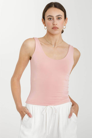 DOUBLE LINED TANKS - Just Believe Boutique