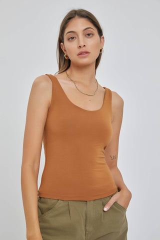 DOUBLE LINED TANKS - Just Believe Boutique