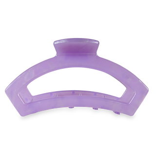 TELETIES - Open Hair Clip | Large | Lavender Mist