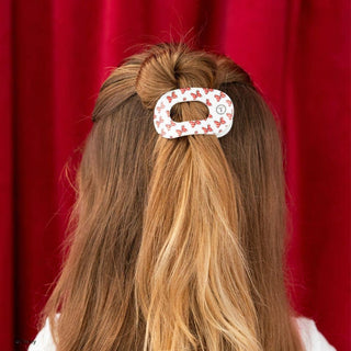 TELETIES - Flat Round Hair Clip | Tiny | Minnie Mouse Loves Her Bows!