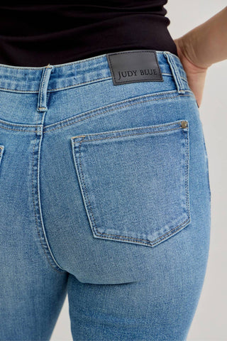 Slim Bootcut Tummy Control Release Hem Judy Blue