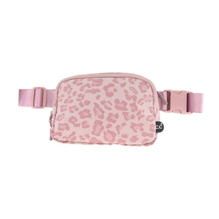Leopard Patterned C.C Belt Bag