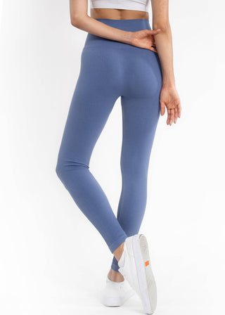 ELIETIAN - Ribbed High Waist Leggings