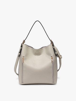 Jen & Co. - Alexa 2-in-1 Hobo Bag w/Dual Zip Compartments | M1816A