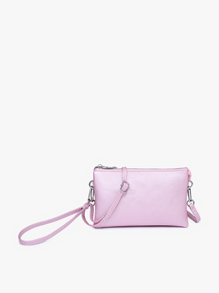 Jen & Co. - Riley Monogrammable 3 Compartment Crossbody/Wristlet | M013