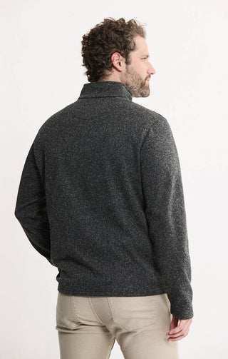 JACHS NY - Stretch Sweater Fleece Quarter Zip Pullover