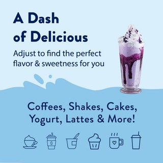 Jordan's Skinny Mixes - Sugar Free Blueberry Cobbler Syrup