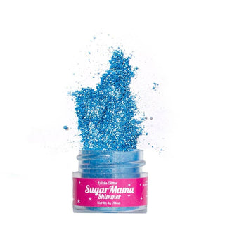 Electric Beach Blue Shimmer - Blue Edible Glitter