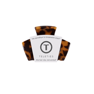 TELETIES - Classic | Tortoise | Petite | Claw Clip
