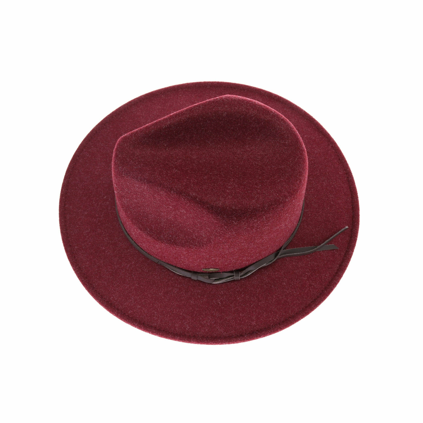 C.C Panama HAT - Hitch Knot Trim Vegan Fabric