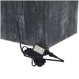 Import Corner - A-22927: METAL WATER FOUNTAIN WITH LED LGHTS 15"W, 42"H