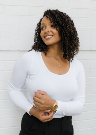 ELIETIAN - Reversible Long Sleeve - Curvy Fit - Spice