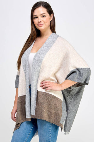 Cardigan Colorblock Knit