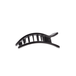 Flat Rectangle Hair Clip | Small | Jet Black - Just Believe Boutique