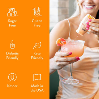 Flavor Burst - Sugar Free Peach Ring + Energy - Just Believe Boutique