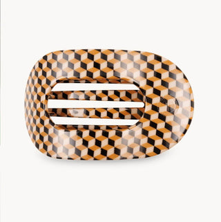 Gone Glamping Medium Flat Round Hair Clip - Just Believe Boutique