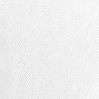 White denim fabric close-up with fine woven texture