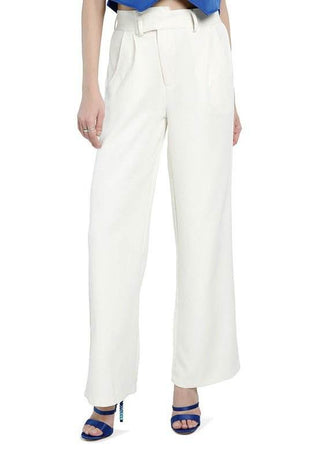 High Waist Flared Pants - Just Believe Boutique