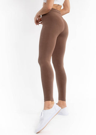 High-Waisted Leggings: BLACK - Just Believe Boutique