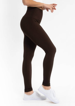 High-Waisted Leggings: BLACK - Just Believe Boutique