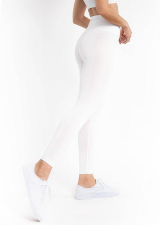 High-Waisted Leggings: BLACK - Just Believe Boutique