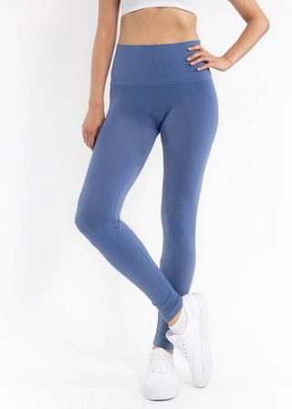 High-Waisted Leggings: BLACK - Just Believe Boutique