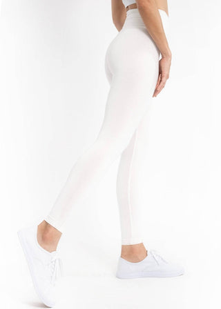 High-Waisted Leggings: BLACK - Just Believe Boutique
