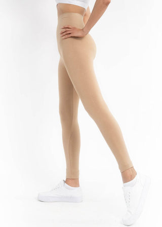 High-Waisted Leggings: BLACK - Just Believe Boutique