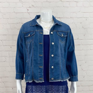 Frayed Denim Jacket