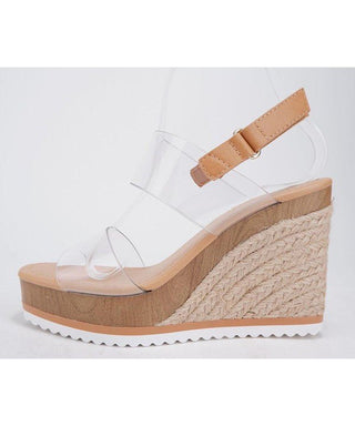 INTEND - SLINGBACK WEDGES - Just Believe Boutique