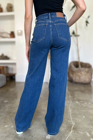 Judy Blue Full Size High Rise Straight Jeans - Just Believe Boutique