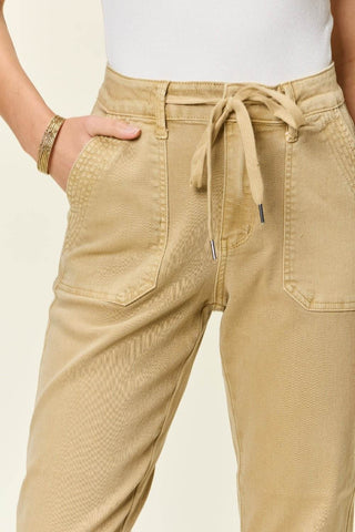 Judy Blue Full Size High Waist Jogger Jeans - Just Believe Boutique