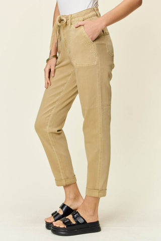 Judy Blue Full Size High Waist Jogger Jeans - Just Believe Boutique