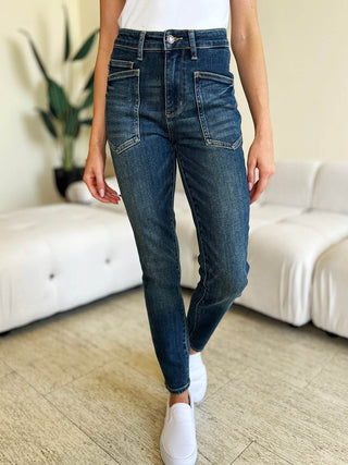 Judy Blue Full Size High Waist Skinny Jeans - Just Believe Boutique