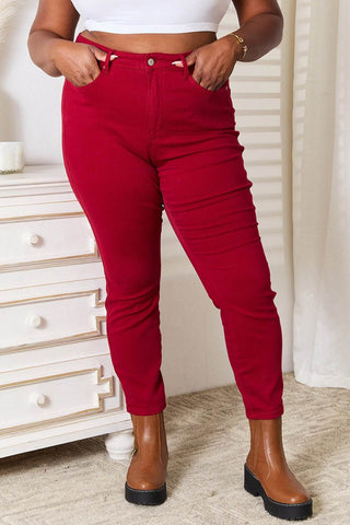 Judy Blue Full Size High Waist Tummy Control Skinny Jeans - Just Believe Boutique