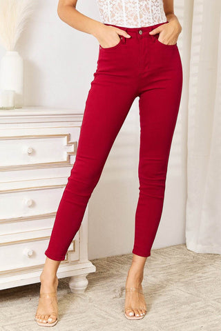 Judy Blue Full Size High Waist Tummy Control Skinny Jeans - Just Believe Boutique