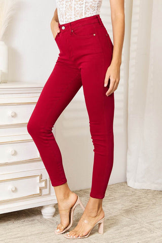 Judy Blue Full Size High Waist Tummy Control Skinny Jeans - Just Believe Boutique