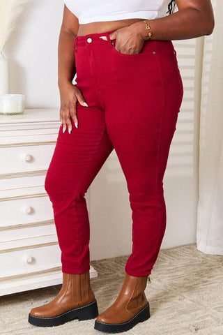 Judy Blue Full Size High Waist Tummy Control Skinny Jeans - Just Believe Boutique