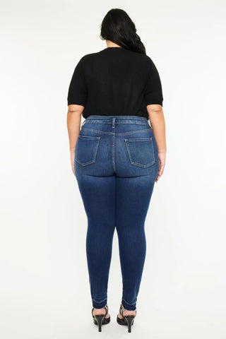 Kancan Full Size High Rise Ankle Skinny Jeans - Just Believe Boutique