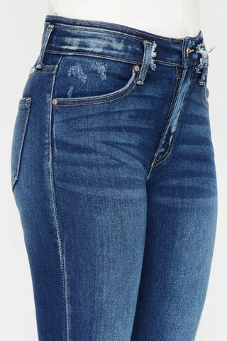 Kancan Full Size High Rise Ankle Skinny Jeans - Just Believe Boutique