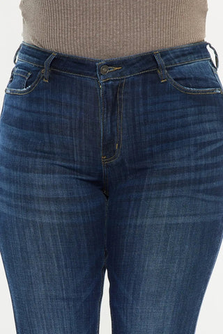 Kancan Full Size Mid Rise Flare Jeans - Just Believe Boutique