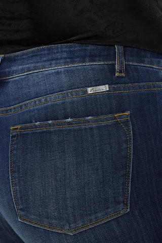 Kancan Full Size Mid Rise Slim Flare Jeans - Just Believe Boutique