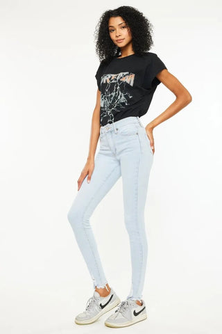 Kancan High Rise Super Skinny Jeans - Just Believe Boutique