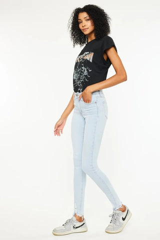 Kancan High Rise Super Skinny Jeans - Just Believe Boutique