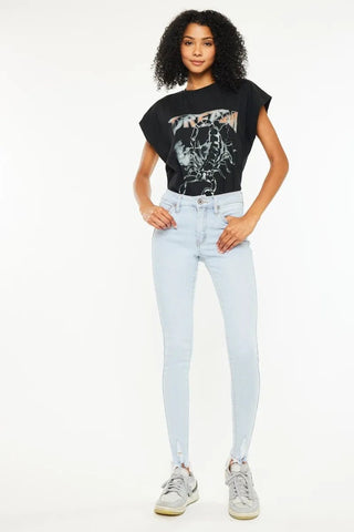 Kancan High Rise Super Skinny Jeans - Just Believe Boutique