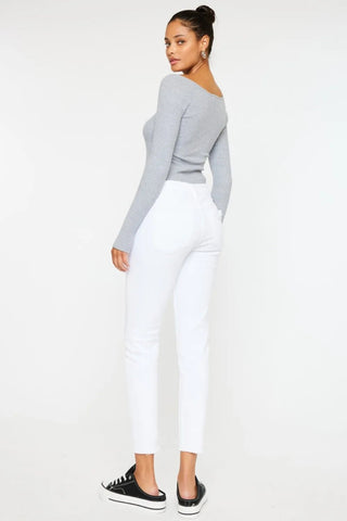 Kancan Mid Rise Ankle Skinny Jeans - Just Believe Boutique