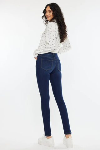 Kancan Mid Rise Super Skinny Jeans - Just Believe Boutique