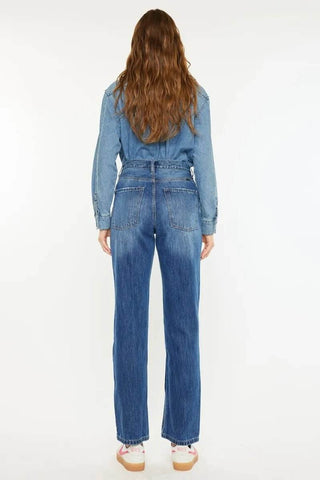 Kancan Ultra High Rise 90's Boyfriend Jeans - Just Believe Boutique